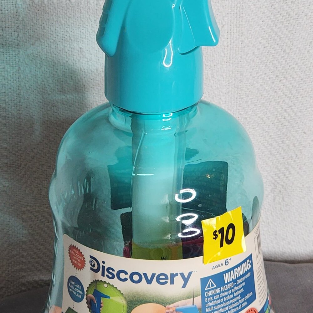 Discovery Teal 3-in-1 Inflate Air Fill Water Mister Balloon Pumper 250 Balloons - Picture 2 of 16